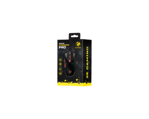 Игровая мышь 2E GAMING HyperSpeed Pro RGB Pixart 3389 26000 DPI Чёрная