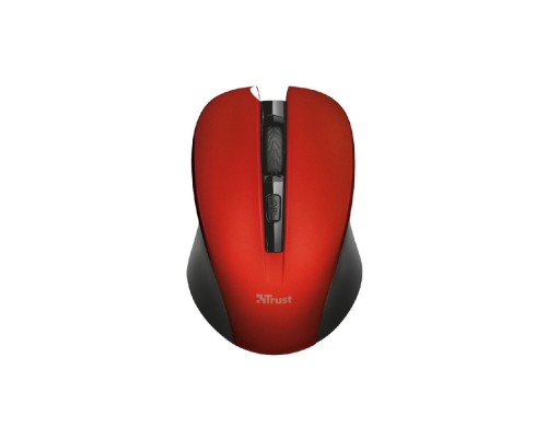 Мышь беспроводная Trust Mydo Silent | Red | 21871