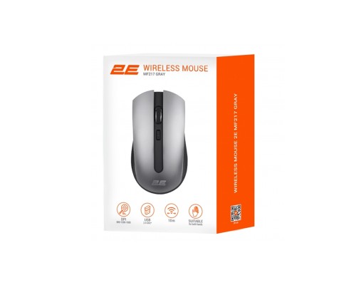 Мышь беспроводная 2E MF217 WL | Grey