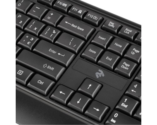 Клавиатура проводная 2E KS130  | USB | Black