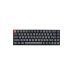 Keychron K6 68 Key Gateron White LED Red