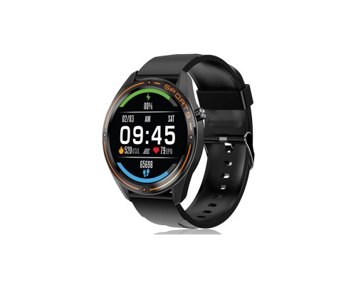 Смарт-часы 2E Motion GT 46 mm, Black-Orange