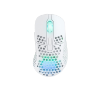 Игровая мышь Xtrfy M4 Wireless, оптическая, беспроводная / USB-A, RGB-подсветка, белая
