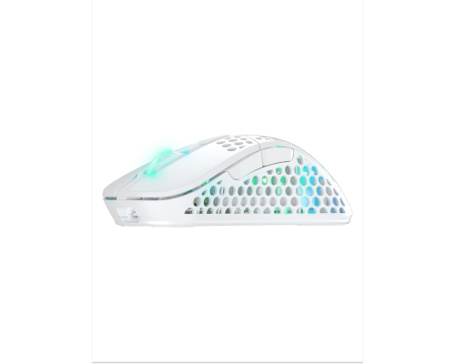 Игровая мышь Xtrfy M4 Wireless, оптическая, беспроводная / USB-A, RGB-подсветка, белая