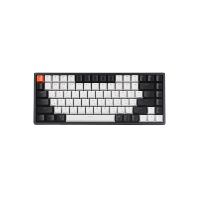 Механическая беспроводная клавиатура Keychron K2 (84 клавиши, Gateron G Pro Blue, Hot-Swap, алюминиевая рамка, BT / USB-C, EN/UKR, RGB подсветка, черная)