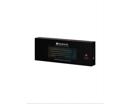 Клавиатура Keychron K6 68 Key Aluminum Frame Hot-Swap RGB Brown