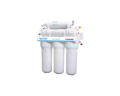 Фильтр обратного осмоса Ecosoft Standard 6-50M с минерализатором (1 уголь. картридж, простой кран)