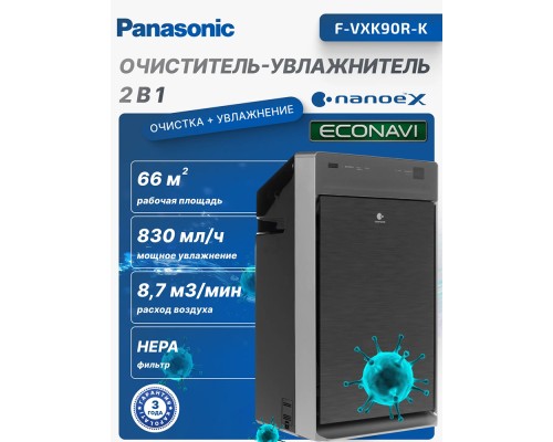 Климатический комплекс Panasonic F-VXK90R-K