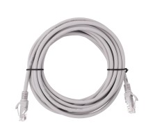 Патч-корд 2E Cat 5e,FTP,RJ45, 26AWG ,7/0.16 Cu, 5.00 m, LSZH, Серый
