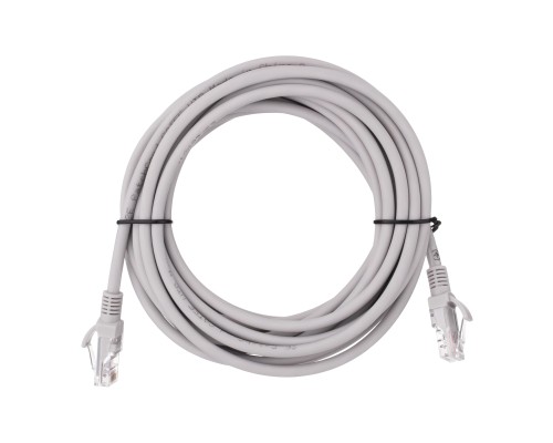 Патч-корд 2E Cat 5e,FTP,RJ45, 26AWG ,7/0.16 Cu, 5.00 m, LSZH, Серый