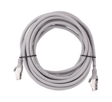 Патч-корд  2E Cat 6,FTP,RJ45, 26AWG ,7/0.16 Cu, 5.00 m, LSZH, Серый