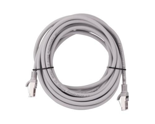 Патч-корд  2E Cat 6,FTP,RJ45, 26AWG ,7/0.16 Cu, 5.00 m, LSZH, Серый