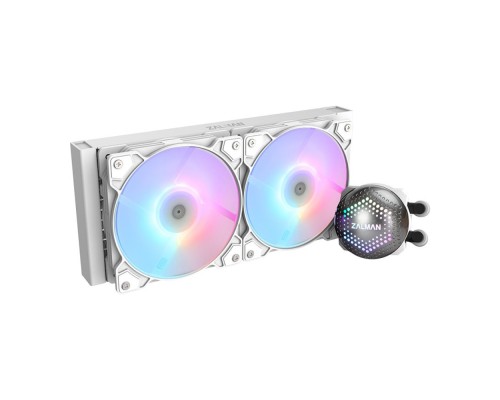 Система жидкостного охлаждения Zalman ALPHA 24 ARGB (White) 2066, 2011-V3, 2011, 1200, 115X, 1700, AM4, AM5