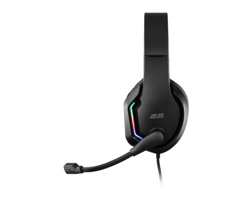 Наушники игровые 2E GAMING HG315 RGB USB 7.1 Black (2E-HG315BK-7.1)