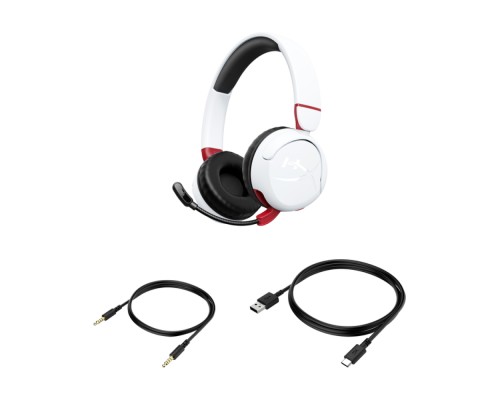 Беспроводные наушники HyperX Cloud Mini White (7G8F2AA)