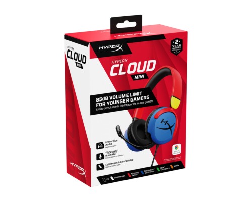 Проводные наушники HyperX Cloud Mini Multicolor (7G8F3AA)