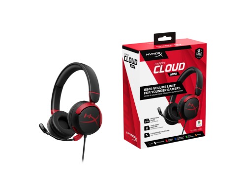 Проводные наушники HyperX Cloud Mini Black (7G8F4AA)