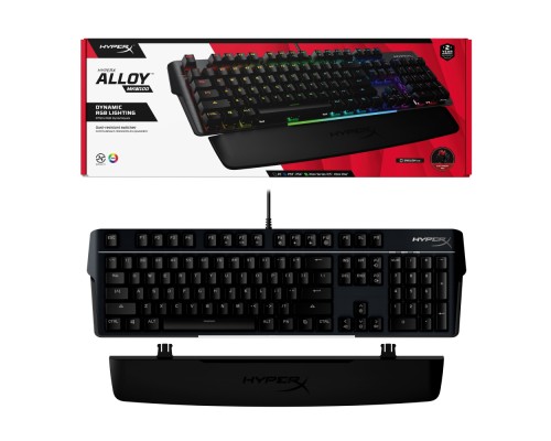 Игровая клавиатура HyperX Alloy MKW100 TTC Red USB RGB, Black (4P5E1AX#ACB)