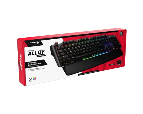 Игровая клавиатура HyperX Alloy MKW100 TTC Red USB RGB, Black (4P5E1AX#ACB)