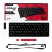 Игровая клавиатура HyperX Alloy Origins 65 Red USB RGB, Black (4P5D6AX#ACB)