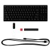 Игровая клавиатура HyperX Alloy Origins Core PBT Aqua USB RGB RU, Black (639N9AA#ABA)