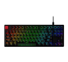 Игровая клавиатура HyperX Alloy Origins Core PBT Aqua USB RGB RU, Black (639N9AA#ABA)