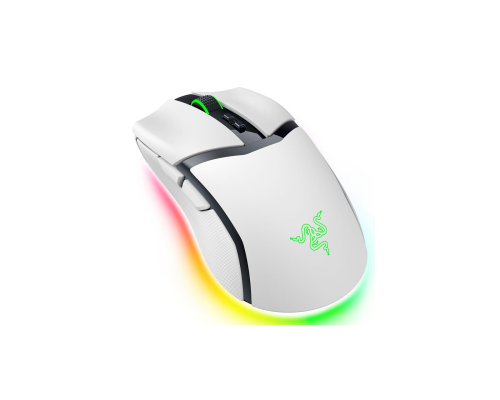 Беспроводная игровая мышь Razer Cobra Pro, RGB, USB-A / WL / BT, белый