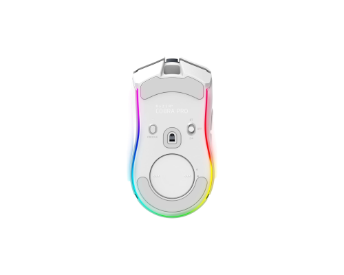 Беспроводная игровая мышь Razer Cobra Pro, RGB, USB-A / WL / BT, белый