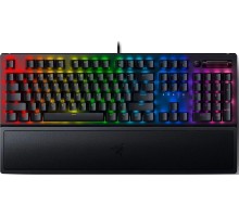 Клавиатура Razer BlackWidow V3 RGB 108key Green Switch USB/EN, чёрный