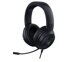 Проводные игровые наушники Razer Kraken V3 X, 7.1, USB-A, RGB, 1.8m, black