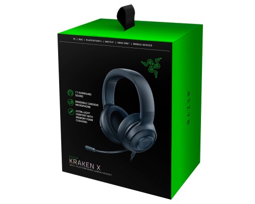 Проводные наушники Razer Kraken X Lite Black