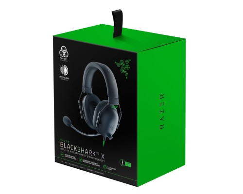 Проводные игровые наушники Razer Blackshark V2 X Black