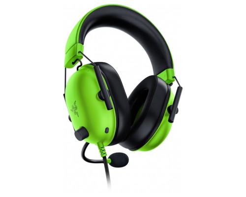 Проводные игровые наушники Razer Blackshark V2 X Green