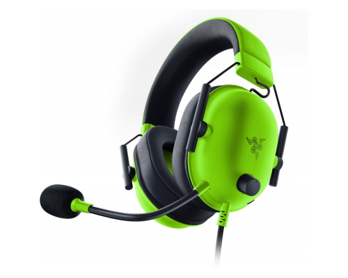 Проводные игровые наушники Razer Blackshark V2 X Green