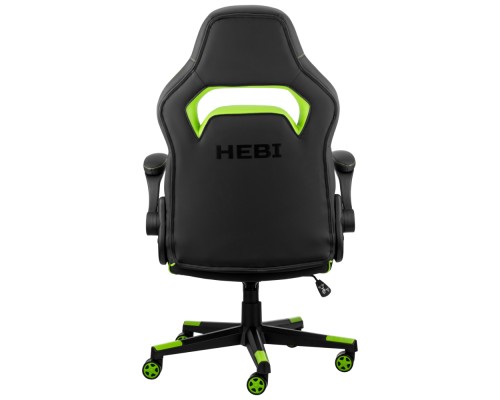 Игровое кресло 2E GAMING HEBI Black/Green