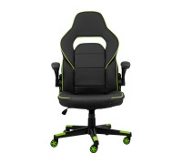 Игровое кресло 2E GAMING HEBI Black/Green