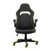 Игровое кресло 2E GAMING HEBI Black/Green