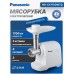 Мясорубки Panasonic MK-GX1700WTQ 1700Вт, 3кг/мин, 3 решетки, насадка для кеббе, пластик, белый