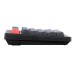 Игровая механическая клавиатура Keychron V1 84 Key QMK Gateron G PRO Blue Hot-Swap RGB Frosted Black