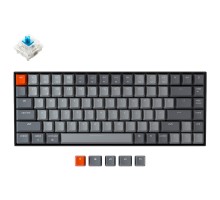 Игровая механическая клавиатура Keychron K2 84 Key  Gateron  White LED Blue