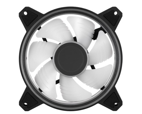 Корпусный вентилятор 2E Gaming Air Cool Infinity M ACF120IMW-ARGB, 120mm, 1200rpm, 3pin, 3pin+5VAura, 22dBa