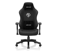 Игровое кресло AndaSeat Phantom 3 Size L, Дышащая льняная ткань, 4D-подлокотники, Черный, AD18Y-06-B-F
