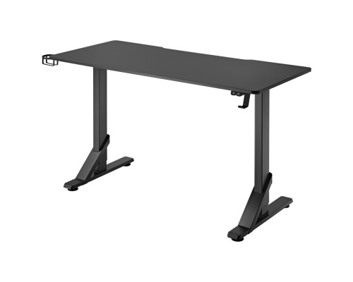 Компьютерный стол 2E GAMING KIRIN RGB 136 х 60 x 71/76/81 см Черный