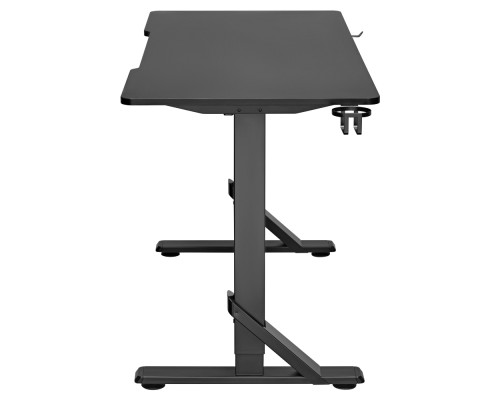 Компьютерный стол 2E GAMING KIRIN RGB 136 х 60 x 71/76/81 см Черный