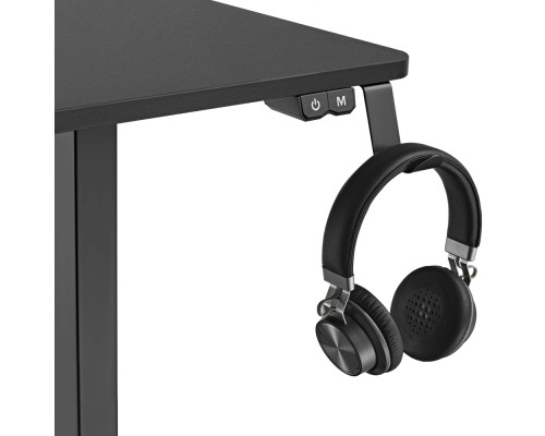 Компьютерный стол 2E GAMING KIRIN RGB 136 х 60 x 71/76/81 см Черный