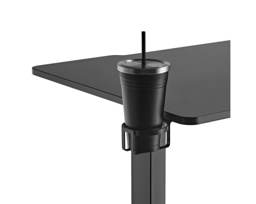 Компьютерный стол 2E GAMING KIRIN RGB 136 х 60 x 71/76/81 см Черный