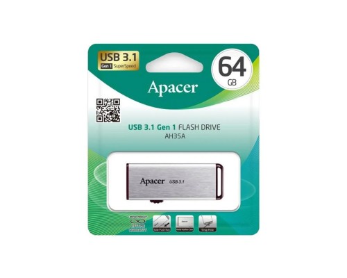 USB флеш-накопитель Apacer AH35A 64GB USB 3.1