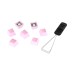 Кейкапы HyperX Pink Rubber Game Accy Kit US