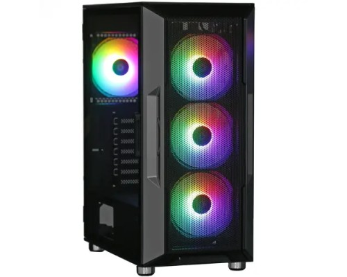 Корпус Zalman I3 Neo ARGB без БП, 2xUSB3.0, 1xUSB2.0, 4x120мм ARGB, VGA 355мм, LCS ready, TG Side Panel, ATX, Черный
