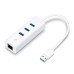 USB адаптер Tp-Link UE330 USB 3.0 3-Port Hub & Gigabit Ethernet Adapter